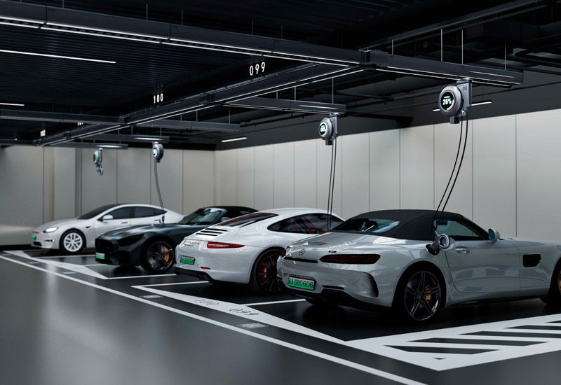 A Smart Sliding Rail Charging System for Electric Vehicles in Indoor Car Parks
